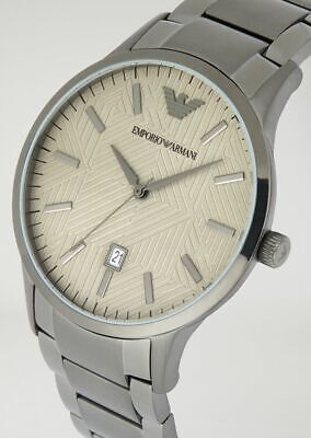 Emporio Armani Renato Quartz Grey Dial Grey Steel Strap Watch For Men - AR11120 - Image 6
